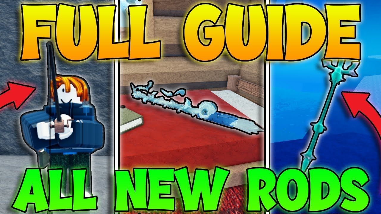 How To Get ALL NEW Rods In Fisch New Update! Fisch New Update! (Roblox Fisch)