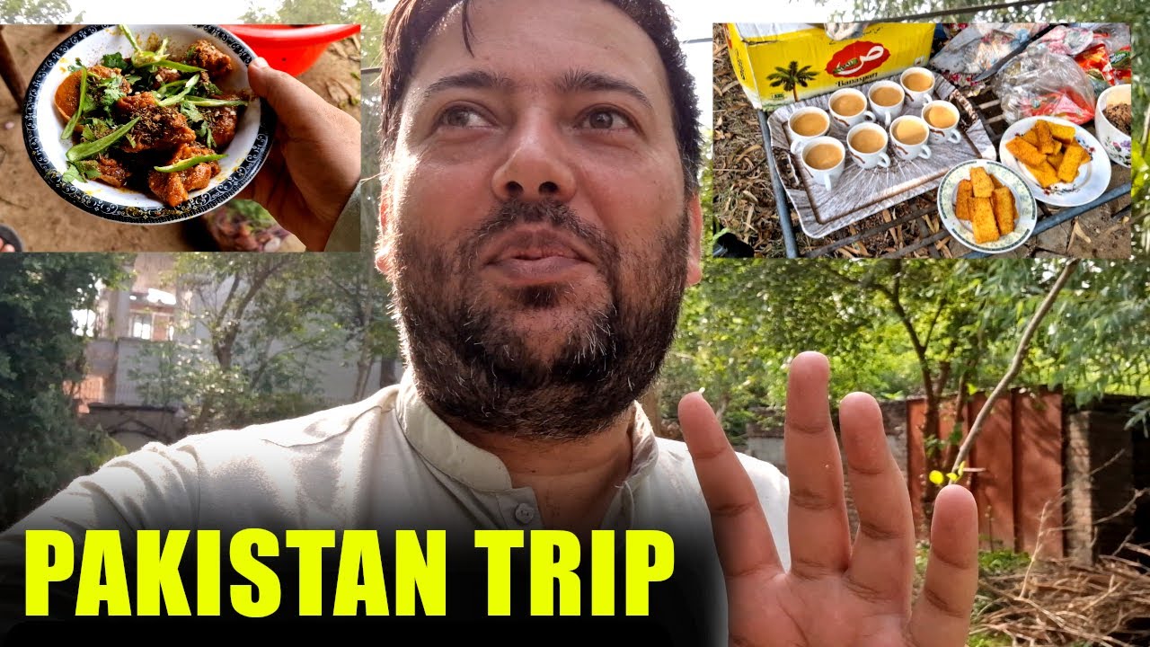 Trip to Pakistan - Village Food - Meat Karahi Deg