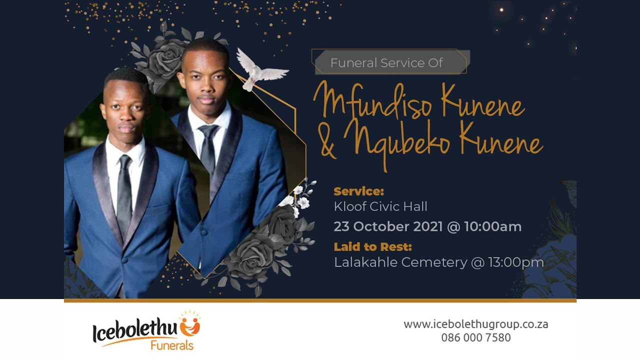 The Funeral Service of Mfundiso and Nqubeko Nkunene