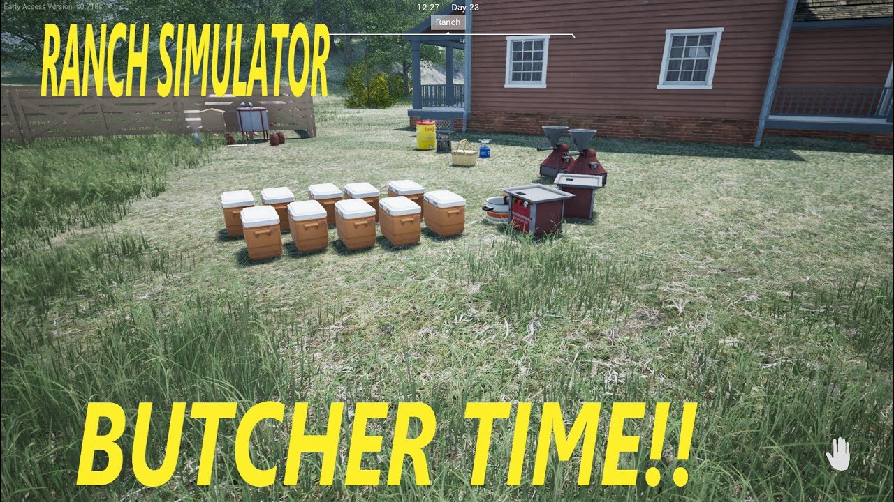 Ranch Simulator - BUTCHER TIME!!