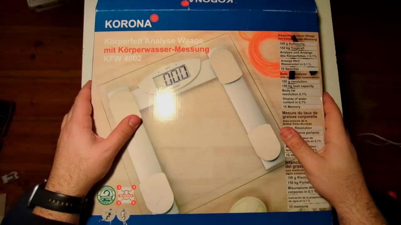 Bathroom Weighing Scale Korona kfw 4002
