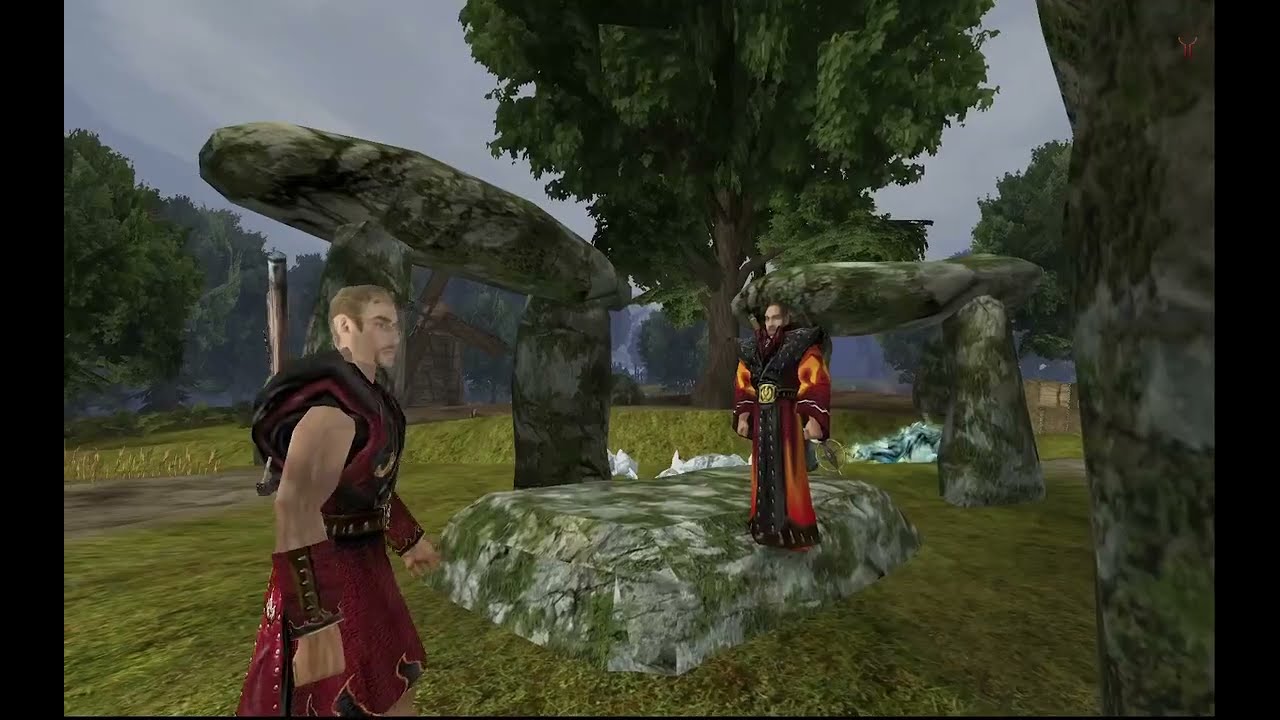 Gothic2НВ Мод Возвращение Ксереса.Часть 18.Закрытие портала.Маг Огня.3 круг магии.Патерион(начало).