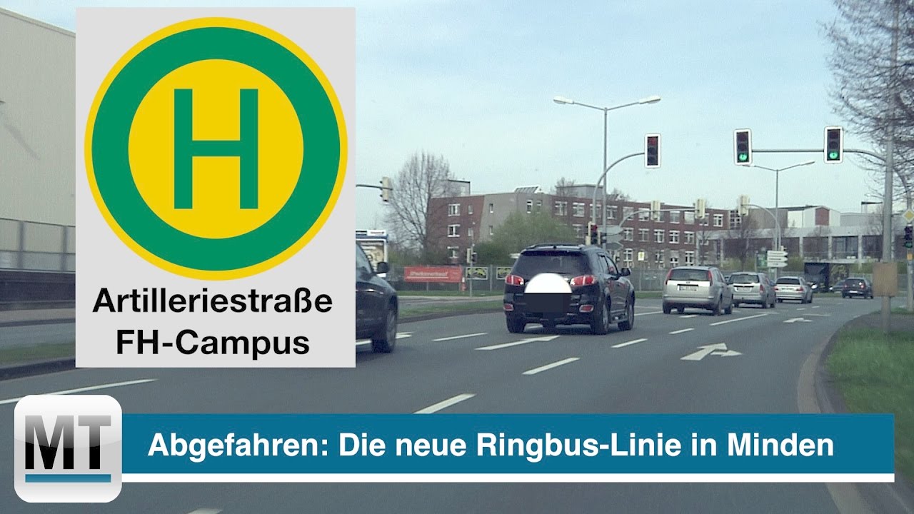 Mindens neue Ringbuslinie: Hier geht's lang