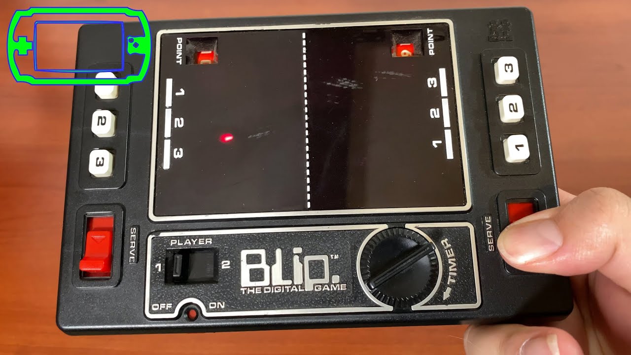 Tomy Blip the Digital Game Blip-o-Mat (1977) -- Gadgetify