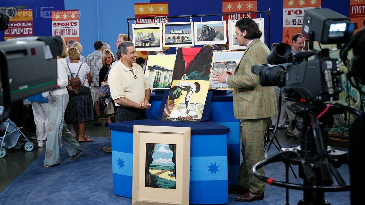 20th C. Bern Hill Railroad Posters & Maquettes | Vintage Louisville, Hr 2 | ANTIQUES ROADSHOW | PBS