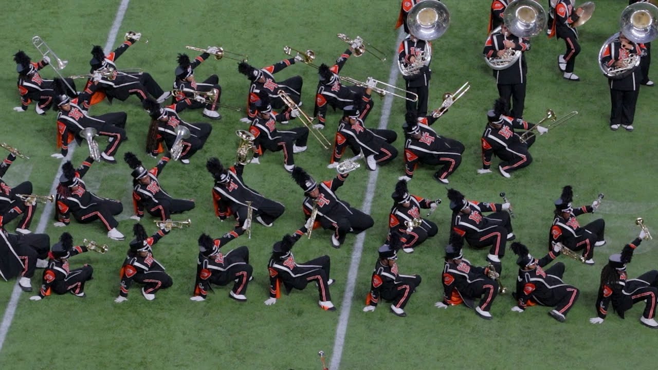 Lancaster High School Tiger Pride Band Field Show Performance at 2023 Roland Parrish BOTB