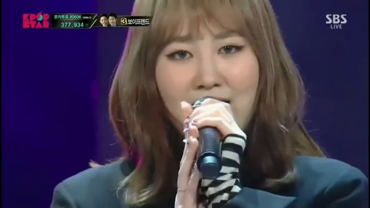 170402 [KPOP STAR S6] Jimin Park (박지민) and Baek A Yeon (백아연) - Can't Hide It by 15&