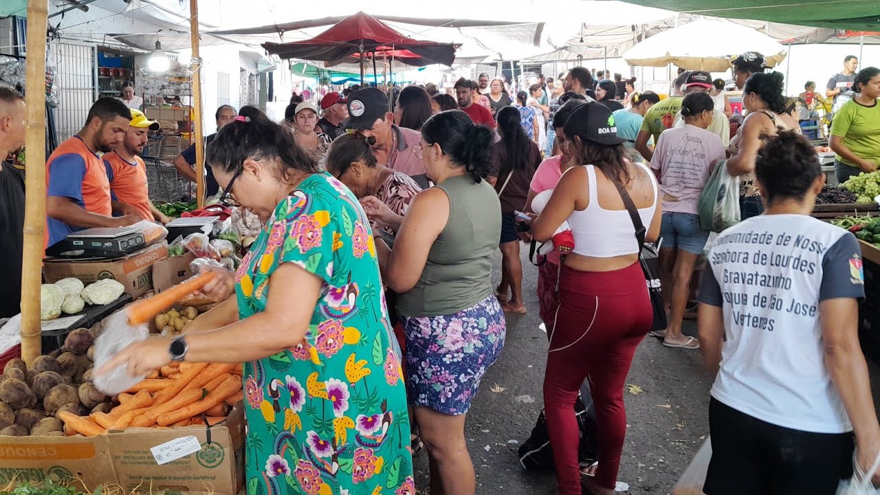 Feira livre da Cidade de Vertentes Pernambuco à melhor da região. 14/03/2026