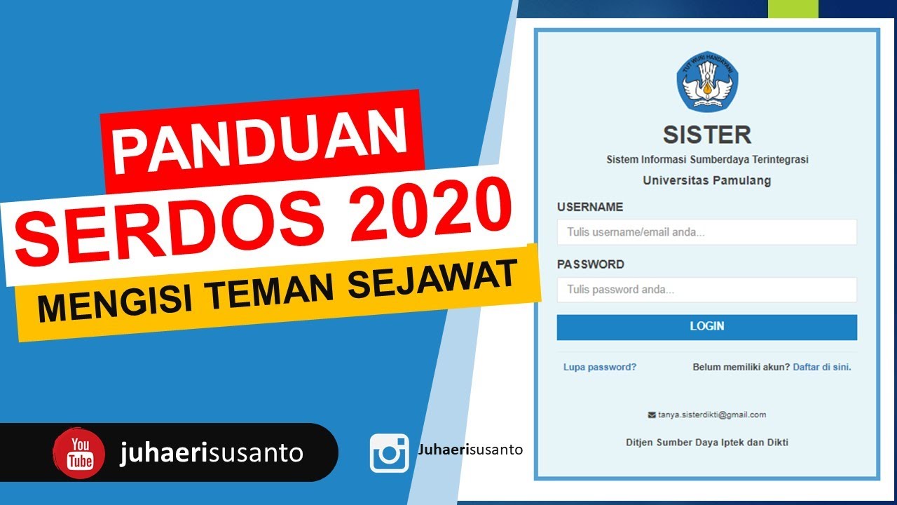Panduan serdos 2020 teman sejawat