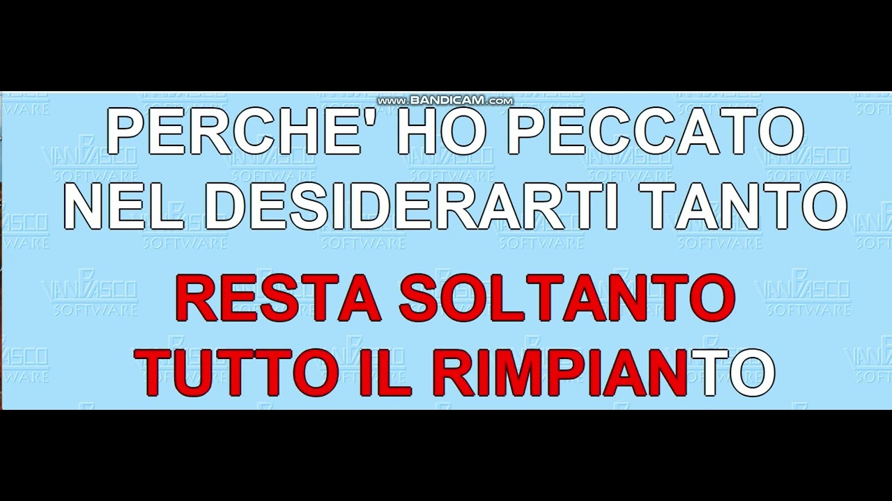 Fred Buscaglione Guarda che luna Karaoke New arrangiamento
