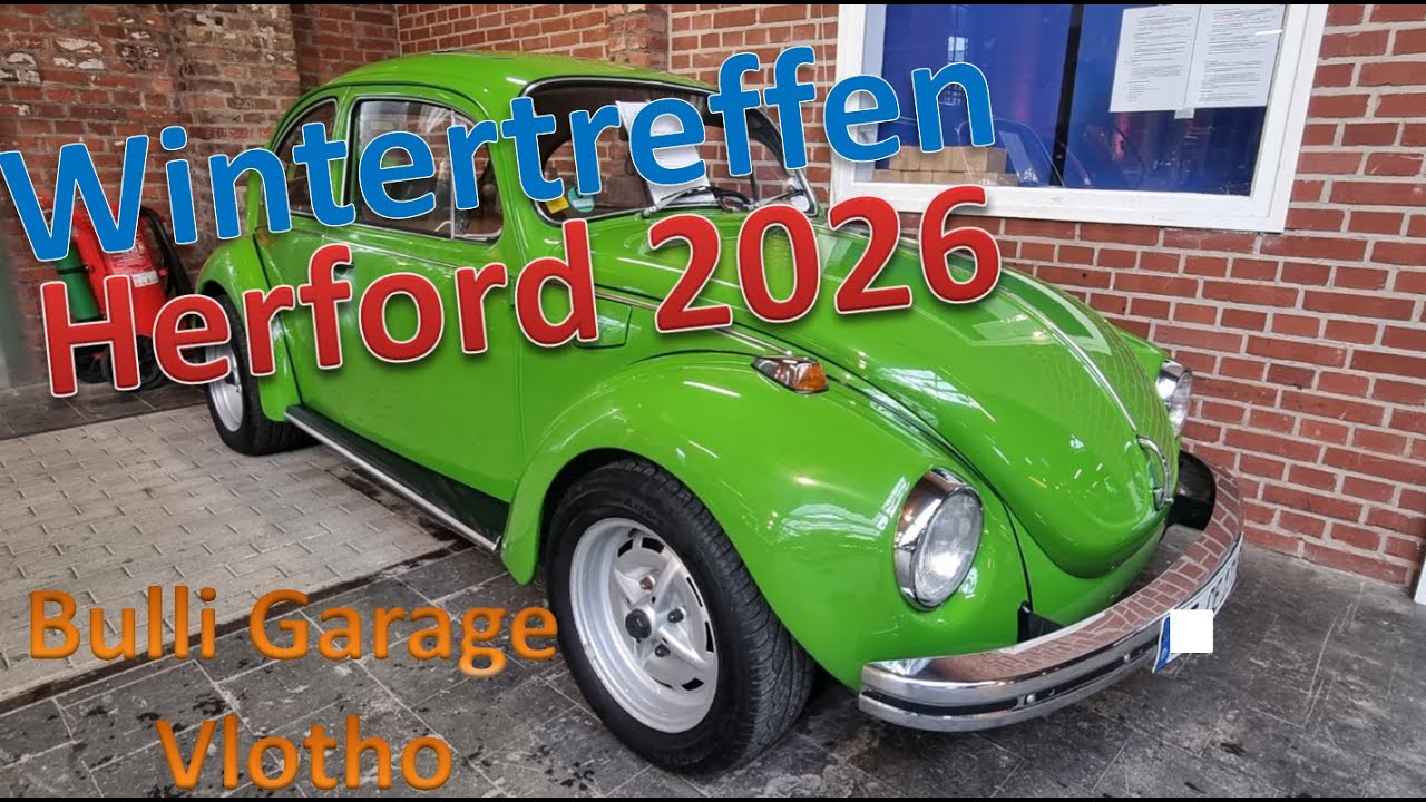 VW Wintertreffen Herford 2026, Veteranentreffen 2026 | Bulli Garage Vlotho