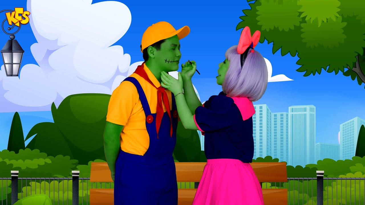Zombie Makeup & More | Kids Funny Songs