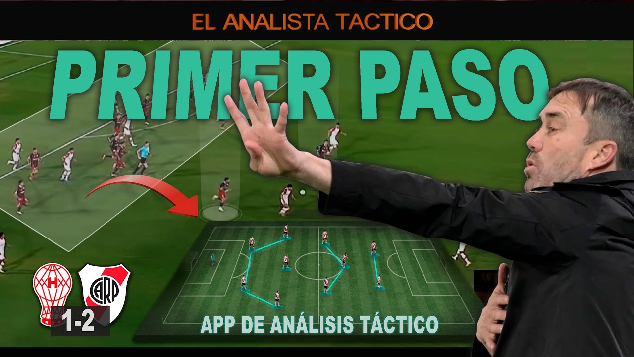 ¿EQUIPO PARTIDO? El debut TÁCTICO de Coudet en River vs Huracán LPF