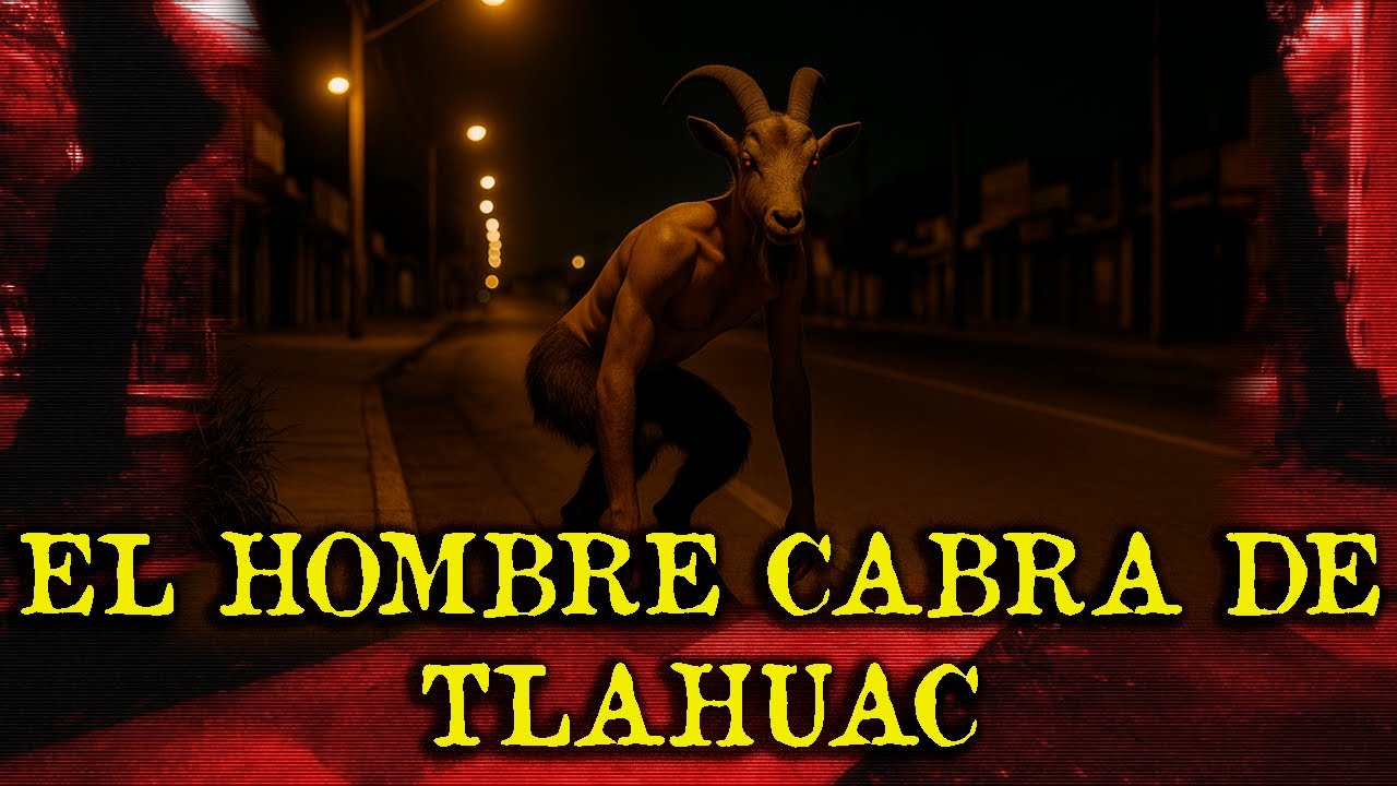 ¿TE HAS ENCONTRADO AL HOMBRE CABRA DE AVENIDA TLAHUAC?