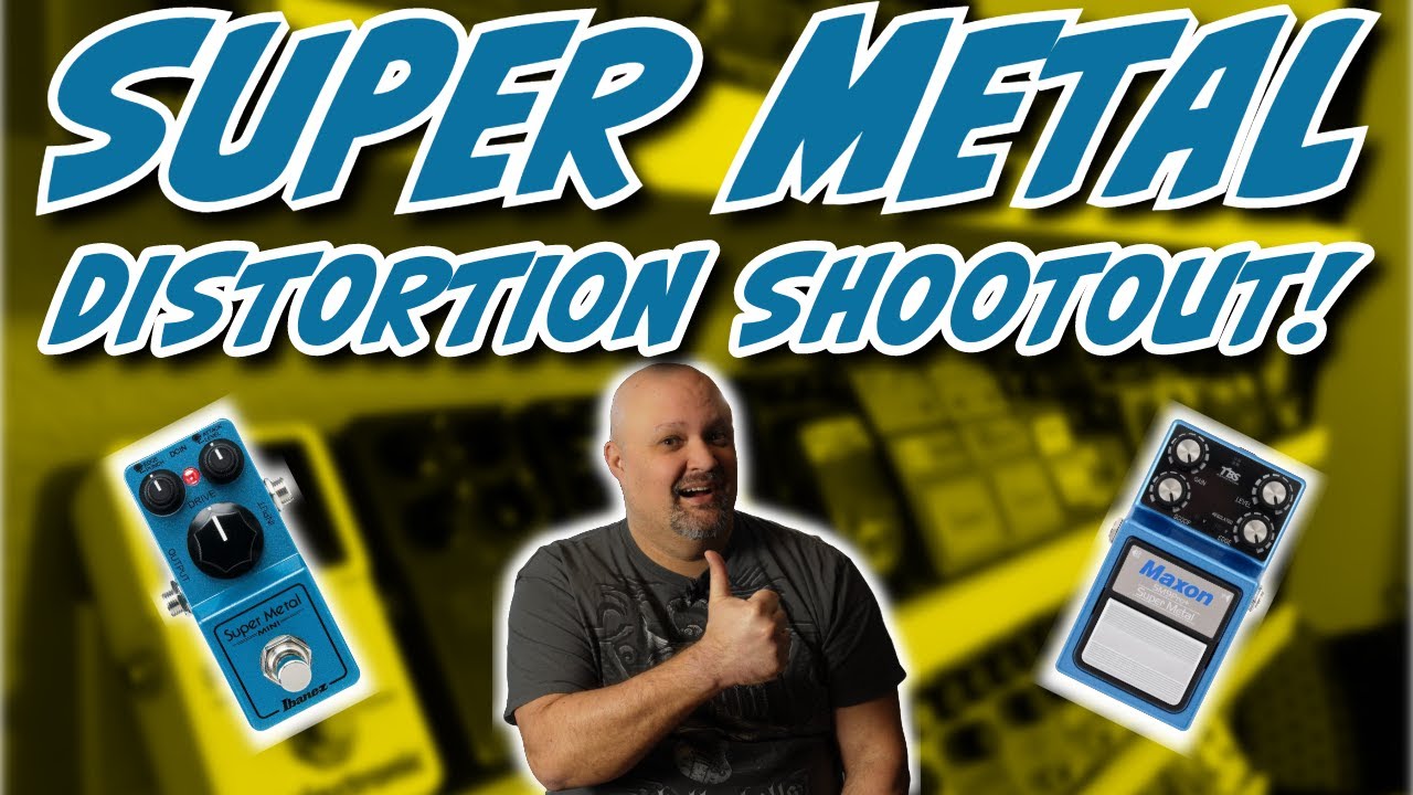 Ibanez & Maxon Super Metal Distortion Shootout!