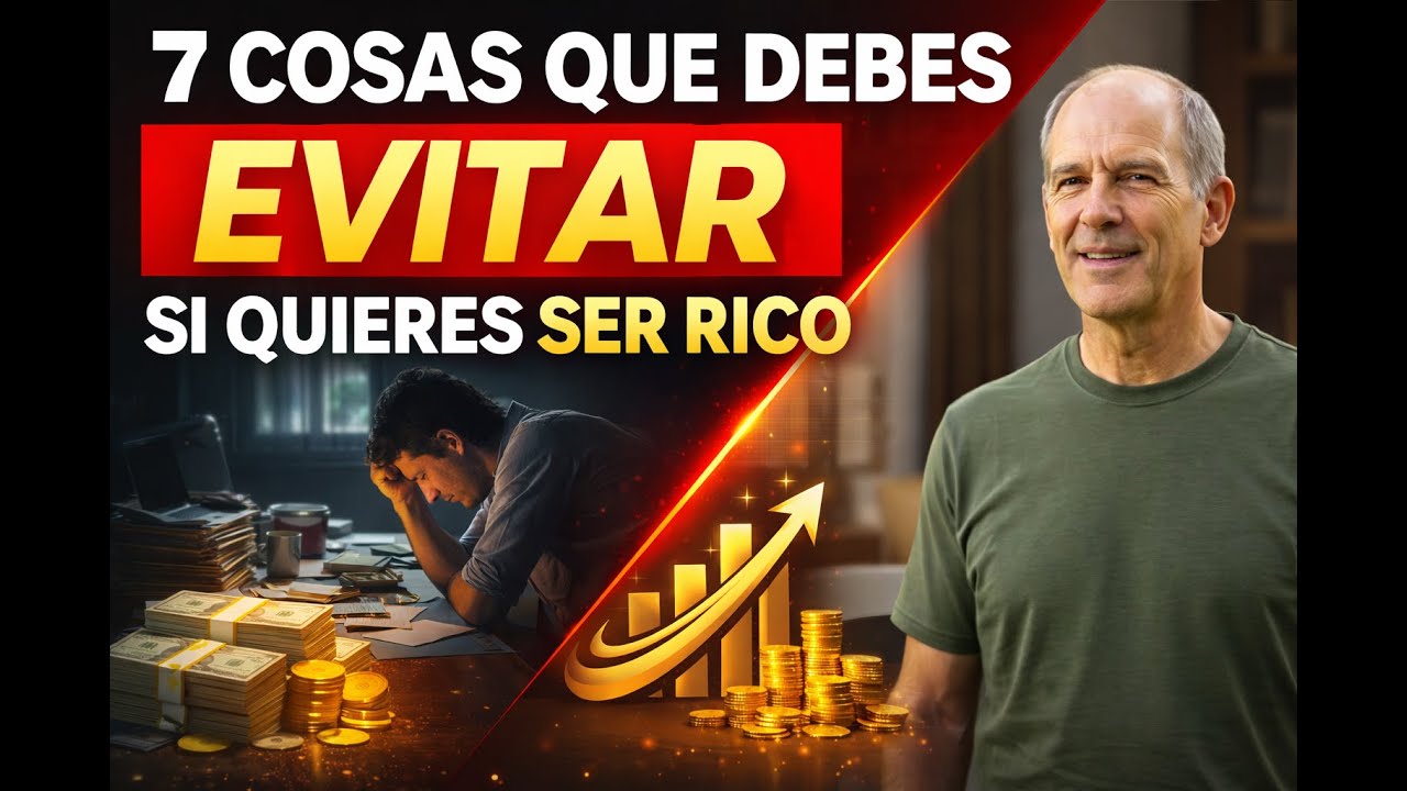 7 cosas que debes EVITAR si quieres ser RICO