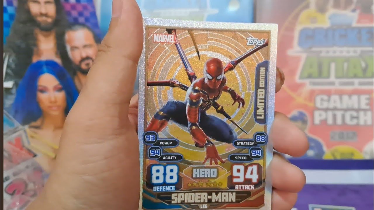 MARVEL HERO ATTAX 2022-23 🦸‍♂️ Bonanza Pack Unboxing! 🔥 | Topps Marvel Hero Attax Cards ✨