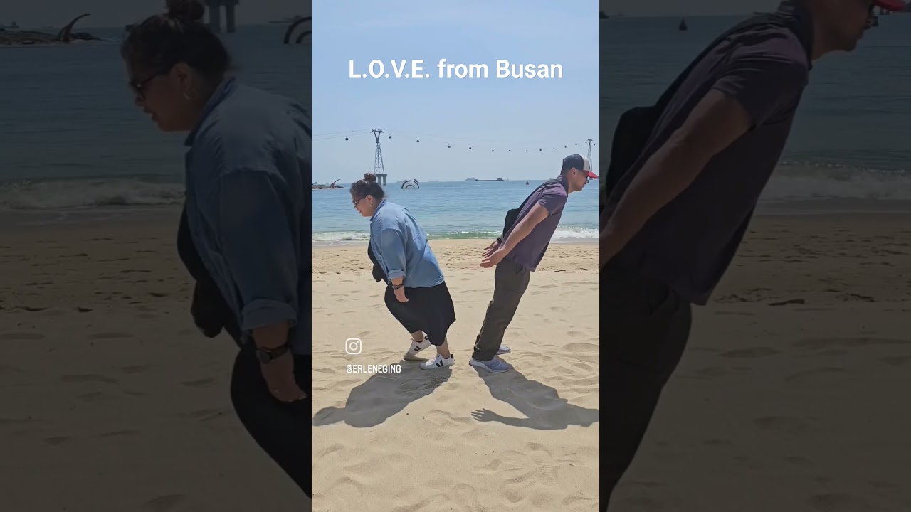 L.O.V.E from Songdo Beach, Busan, South Korea