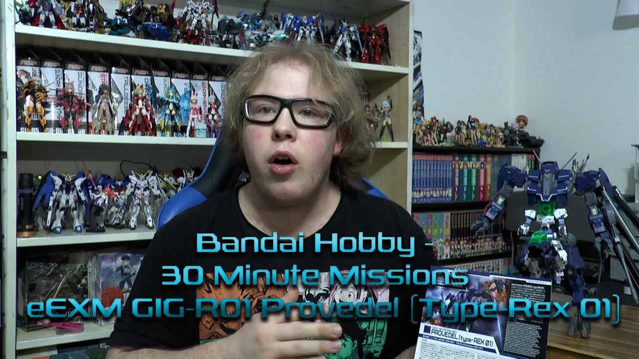 30 Minute Missions  eEXM GIG-R01 Provedel (Type-Rex 01) Build Review