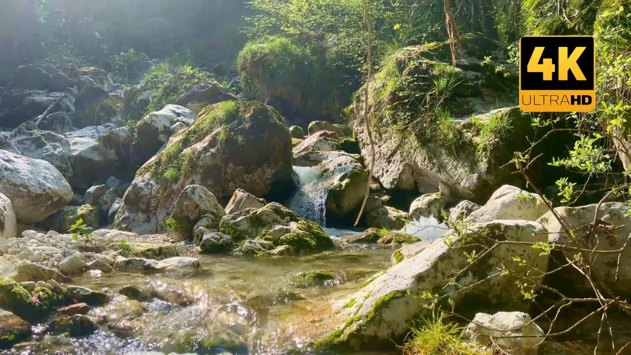 10H MOUNTAIN RIVER SOUNDS 🎧 | RELAXING NATURE🌿 SOUNDS FOR STRESS RELIEF AND SLEEP #4k