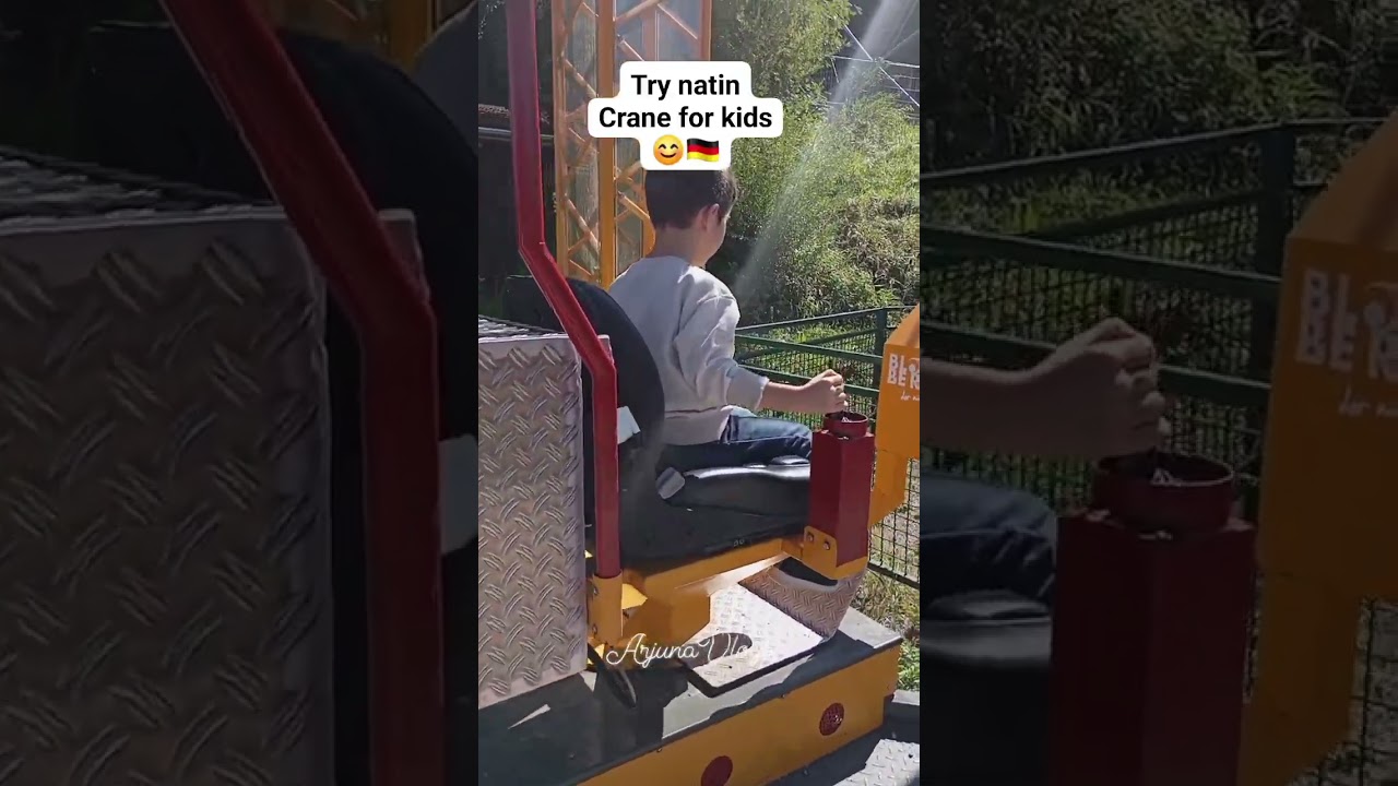 Trying Crane for Kids 🇩🇪 #craneforkids #crane #kidsactivities