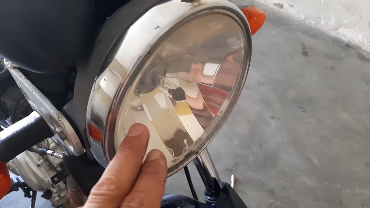 moto queimado muito a lâmpada do farol aprendam a resolver o problema