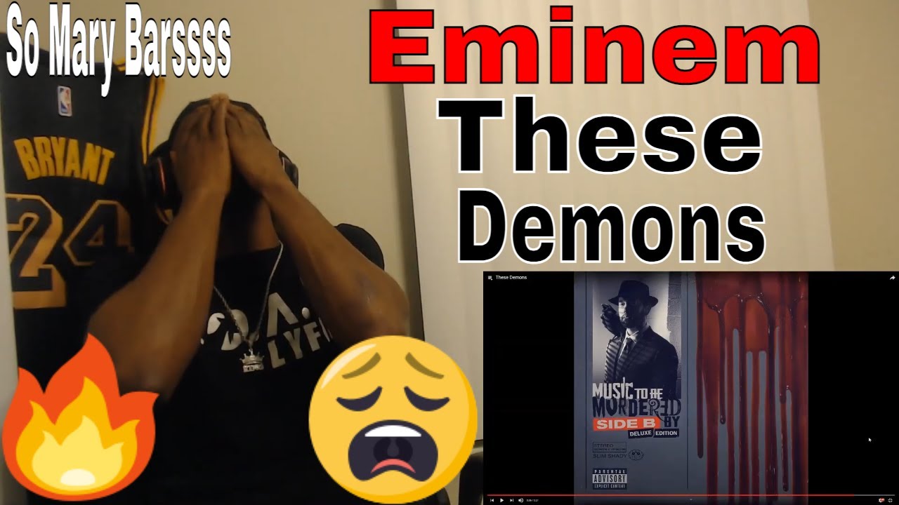 Talk To The Haters | Eminem Feat MAJ - These Demons Reaction