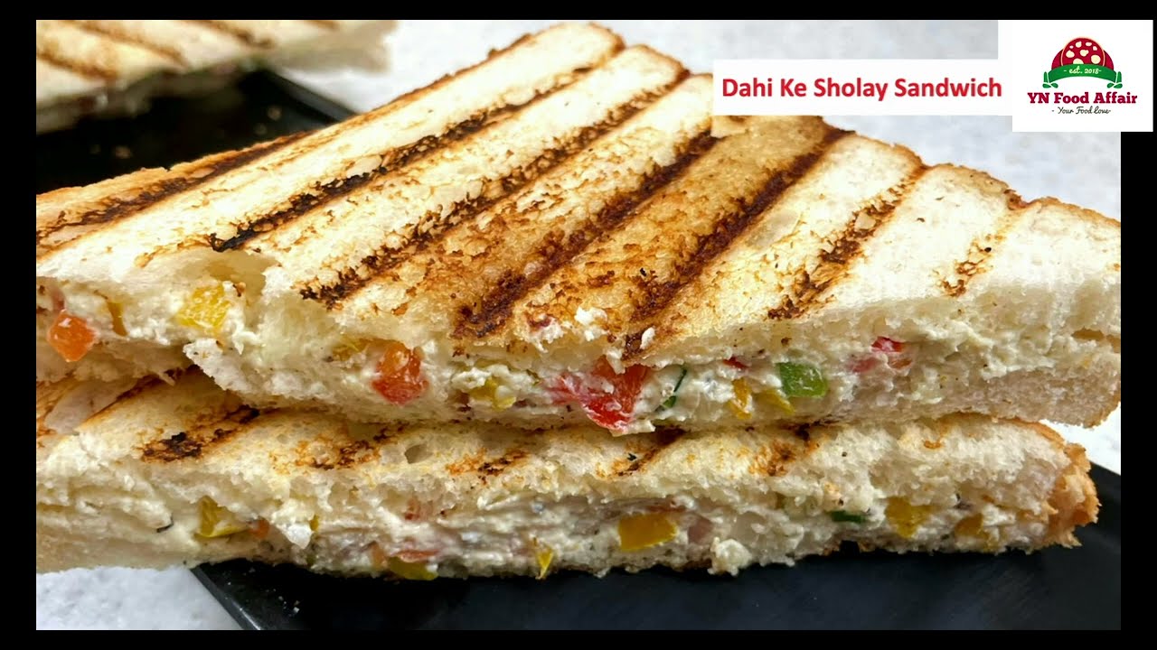 Dahi Ke Sholay Sandwich l Hung Curd Sandwich l YN Food Affair