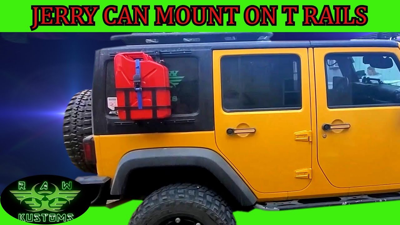 JEEP JERRY CAN MOUNT