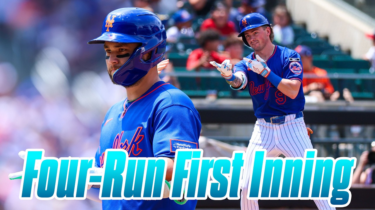 Mets Jump Ahead with a 4-Run 1st Inning | FULL INNING