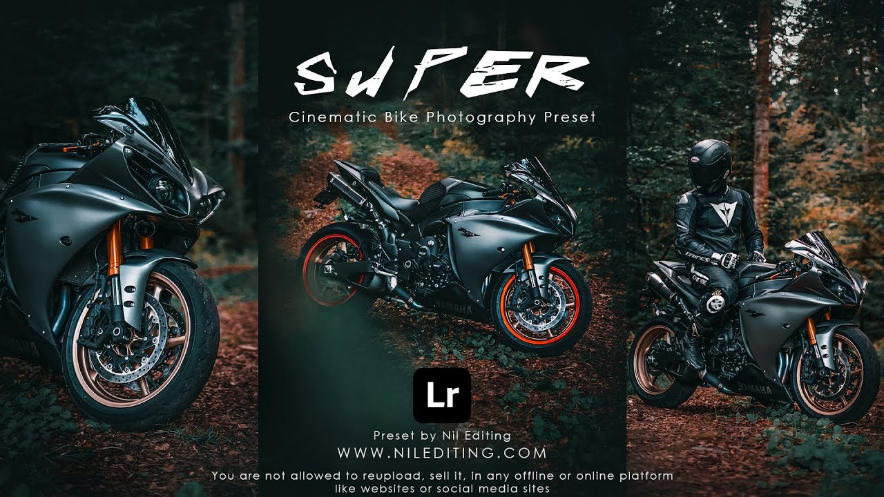 How to Edit Professional Cinematic Bike Photography | Mobile Lightroom Presets Free Download