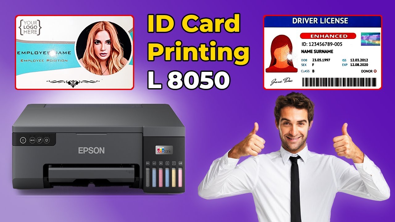 How to Print Professional High-Quality ID Cards with Epson L8050 &ndash; Easy Step-by-Step Guide!