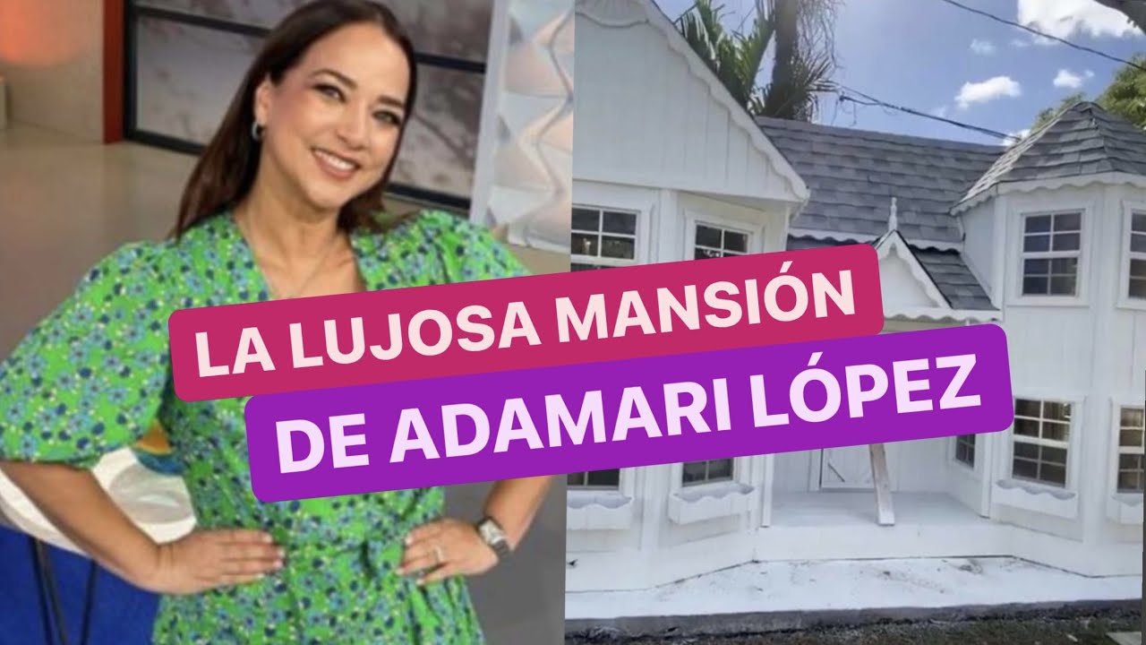 La Lujosa MANSIÓN de ADAMARI LÓPEZ y TONI COSTA en MIAMI