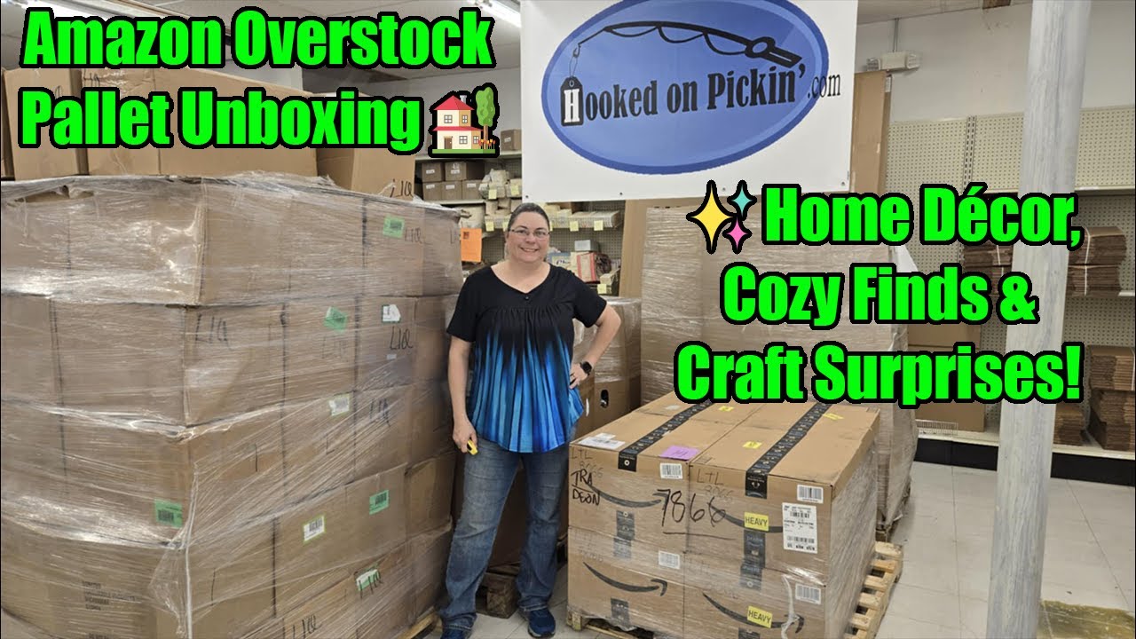 Распаковка поддонов с Amazon Overstock 🏡✨ Домашний декор, уютные находки и сюрпризы для рукоделия!