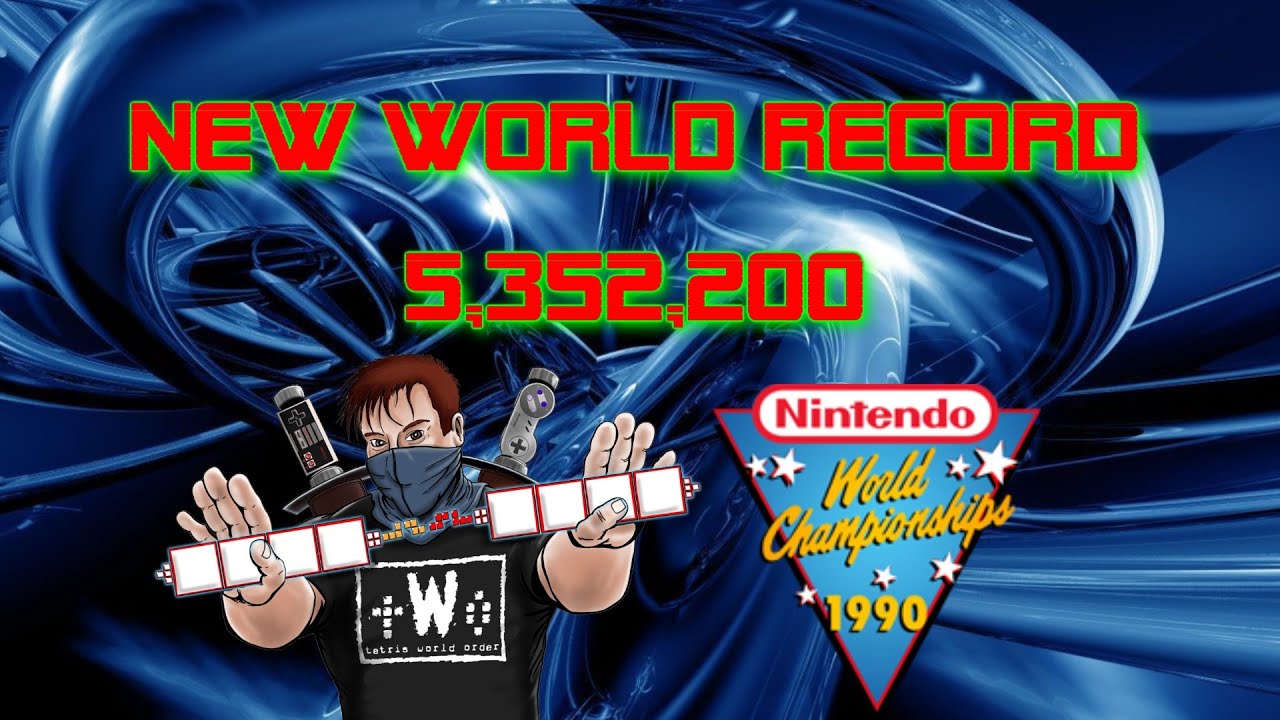 1990 Nintendo World Championships [NES] - 5,352,200 (FORMER WORLD RECORD)