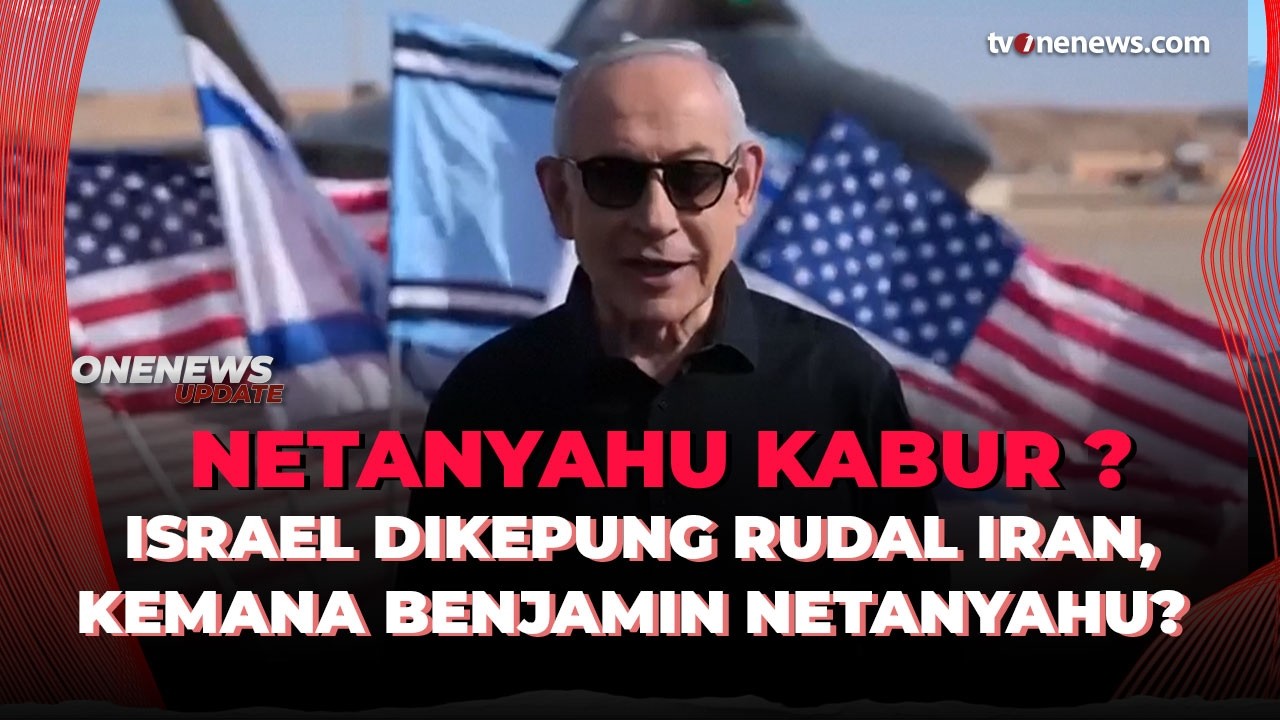 Israel Dikepung Rudal Iran, Kemana Benjamin Netanyahu? | OneNews Update