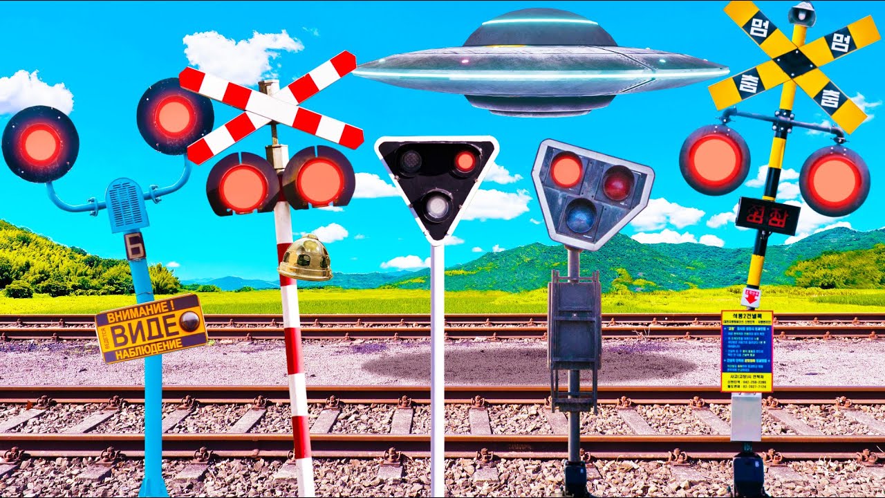 Extraterrestrial Railroad Crossing