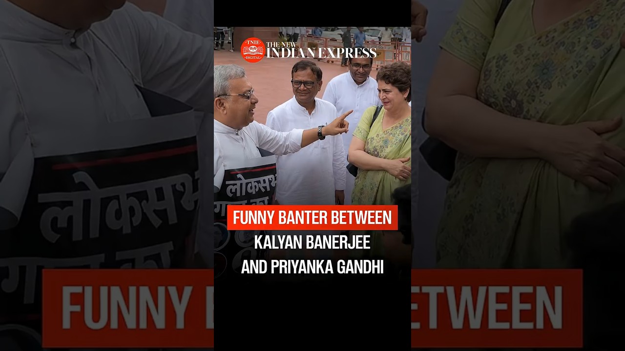 Congress drove away Mamata in 1997: Funny banter between Kalyan Banerjee and Priyanka Gandhi