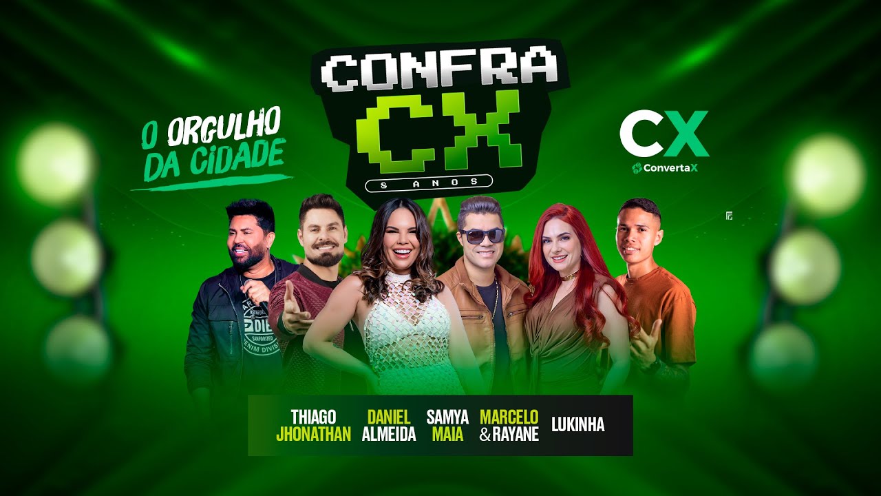 CONFRA CX 08 ANOS - SAMYA MAIA - THIAGO JHONATAN - MARCELO E RAYANE