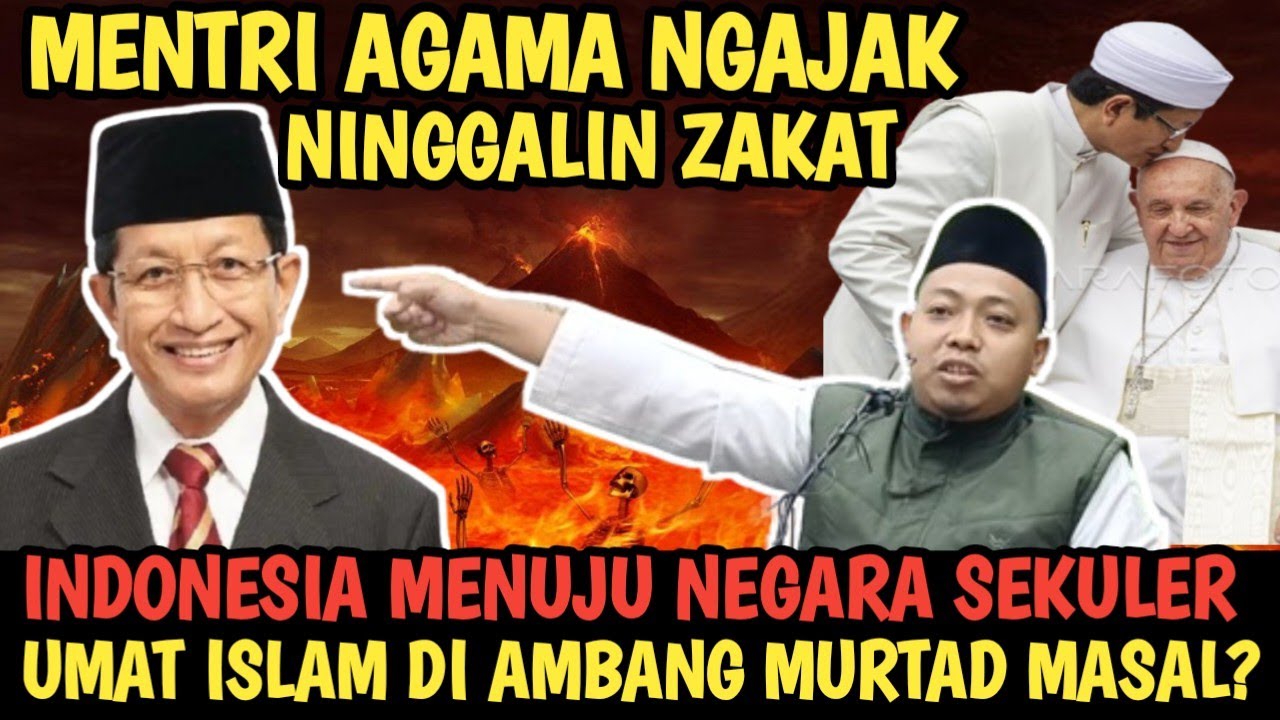 FATWA SESAT MENTRI AGAMA, KALAU MAU MAJU TINGGALKAN ZAKAT 