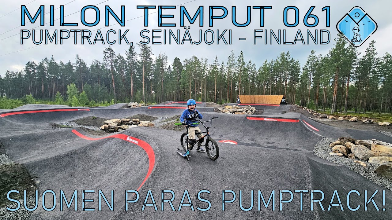 SUOMEN UUSIN JA PARAS PUMPTRACK?!