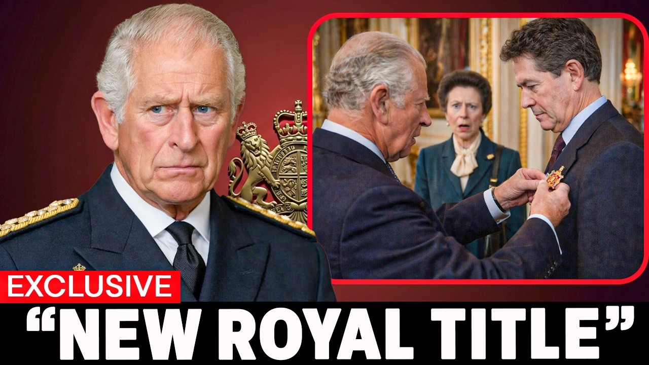 King Charles Gives Shocking NEW Title To Anne's Husband!