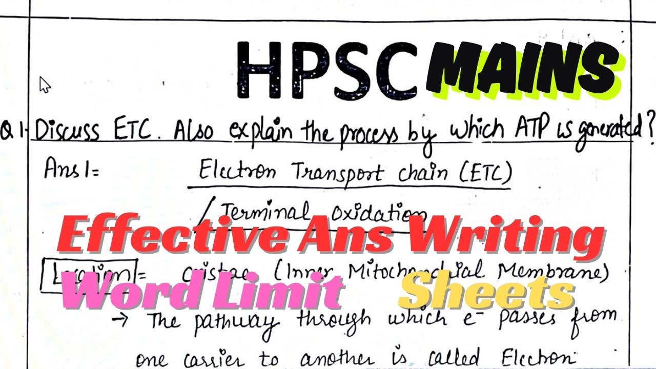 HPSC Assistant Professor Subject Knowledge Test | Sample Ans | Important Instructions