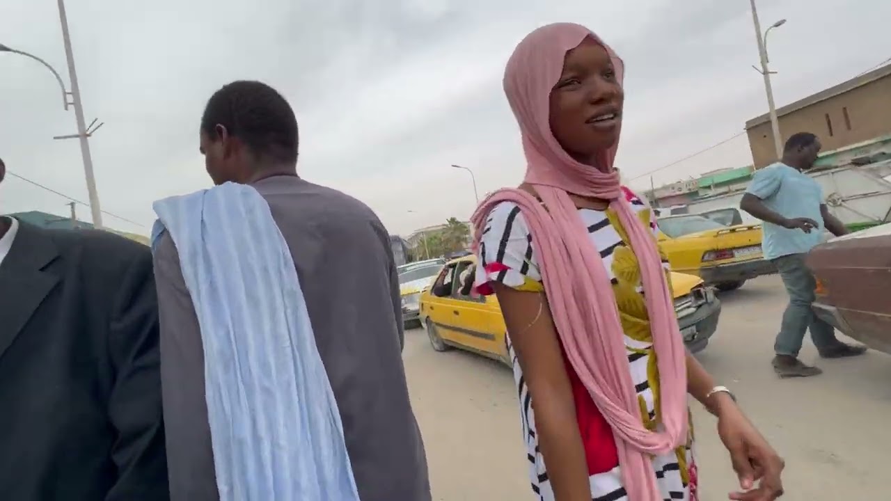 Walking in Nouakchott, Mauritania