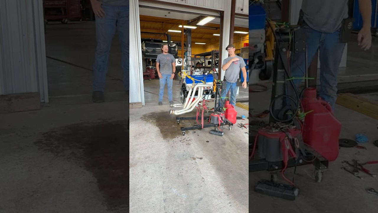 Hilarious first time engine start Temu version