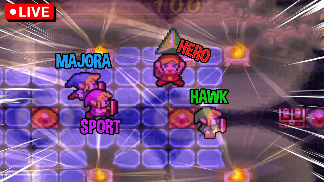 4 Idiots FAIL to save Hyrule in Zelda Four Swords Adventures..