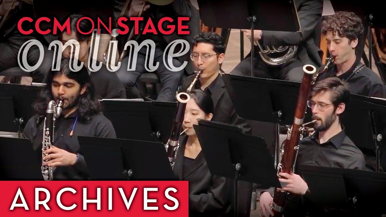CCM Wind Symphony performs Vincent Persichetti's 