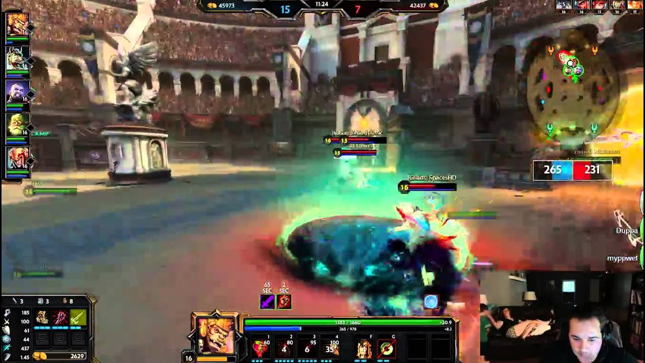 Smite - Arena - Hun Batz - OP malice build