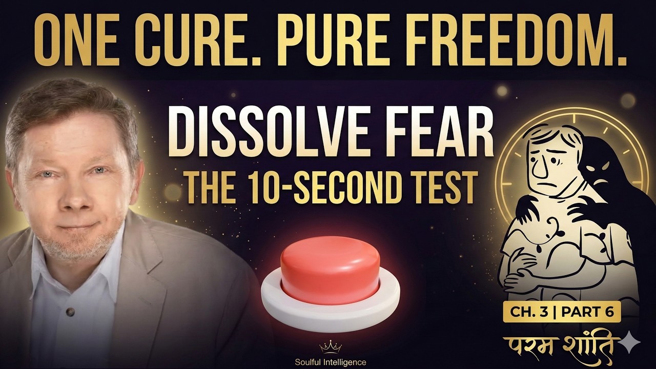 ONLY way to cure ego | How to overcome fear | Power of Now Explanation | 3.6