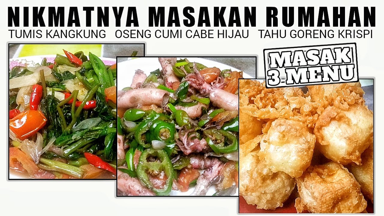 Masak Hemat 3 Menu (Part 9) - Resep Masakan Sederhana Sehari-Hari